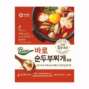 아워홈 바로 순두부찌개양념 120g / 소스