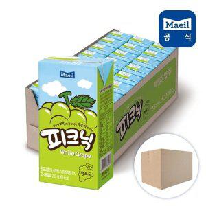 [매일우유]매일 피크닉 청포도 200ml 24팩/음료/음료수