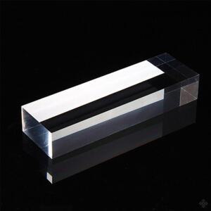 다용도 투명 사각 아크릴 막대 아크릴 봉 재단 원판 판넬 10X3cm 20T