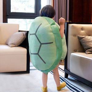거북이등쿠션 거북이 쉘 봉제 장난감 침낭 베개 쿠션 스마스 선물 100cm