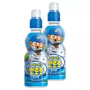 (235ml x 24 PET) 뽀로로 밀크맛/팩/음료/팩쥬스/미니/팩음료/음료팩/어린이/쥬스/단체/어린이집/간식/키즈