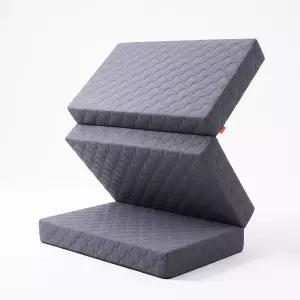 로안슬립 3단 접이식 매트리스 멀티싱글/슈퍼싱글/퀸/라지킹 7cm/10cm/15cm