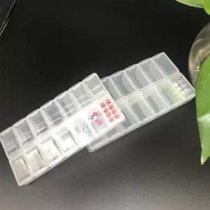케이스 수납 비즈보관 다용도 14칸개별 은단보관 피규어소품