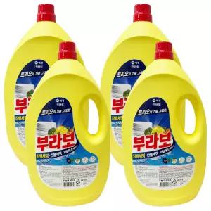 애경 부라보 주방세제 3Kg x 4개 대용량 설거지 주방용 세제 세정제 물비누
