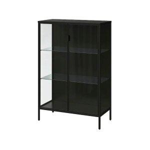 [마켓비]이케아 RUDSTA 루스타 양문형 유리도어 수납장 80x37x120cm/유리장식장/진열장