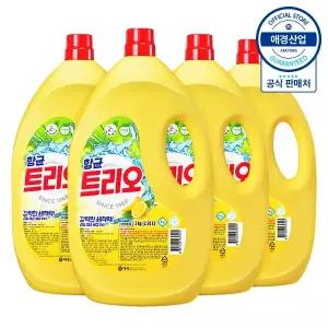 [애경] 트리오 항균 주방세제 3kg x4개