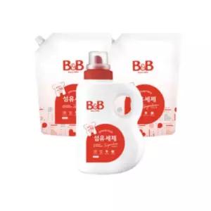 메디앙스 비앤비 아기 세탁 세제 용기 리필 1.5L 세트