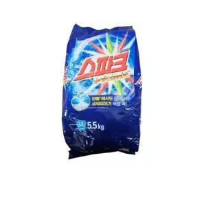 찌든때제거 5.5kg 세탁용품 리필 드럼용 가루세제 1EA 스파크 일반용