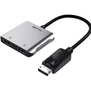 듀얼 hdmi 어댑터 고해상도 디스플레이 노트북 dp hdmi 컨버터 회의실 멀티디스플레이 모니터 분배기
