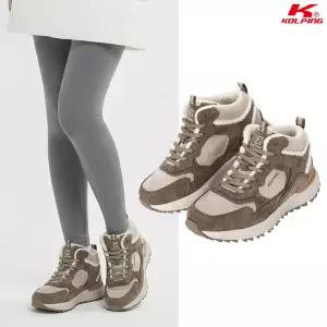 콜핑 여성 겨울 인조퍼 스웨이드 등산 방한부츠 2414MK383W