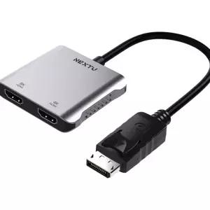 dp 듀얼 hdmi 멀티디스플레이 확장 노트북 dp hdmi 어댑터 젠더 케이블 사무용 모니터 영상 허브 연결 출력
