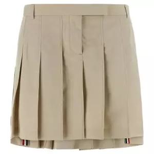 26FW 톰브라운 코튼 수트 플리츠 스커트 FGCA40U F1063 260 BEIGE DOM