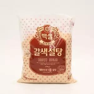 갈색설탕 황설탕 CJ 황색설탕 백설 1KG 설탕 서치생활