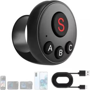 Insta360/GoPro/DJI용 리모컨 손가락 낚싯대 셀카봉 자전거 iOS/안드로이드 폰용 무선 카메라