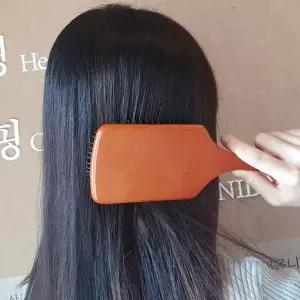 [콩심팥심]우드 사각 패들브러쉬 대형
