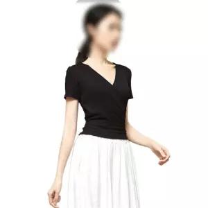 연영과 댄스 발레 연습복 입시복 학원 탑 반팔 뮤지컬 콩쿨 무용 의상 공연 현대무용 상의