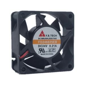 정품 냉각팬 Y.S.TECH FD246025EB DC24V 0.21A