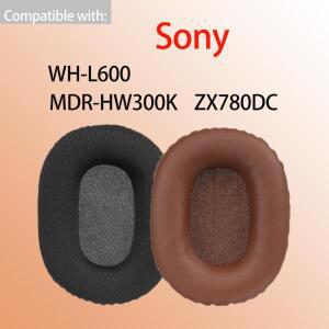 소니 MDR HW300K ZX780DC 헤드폰 WH-L600 이어 쿠션 교체용 헤드셋 폼 커버용 통기성 스퀘어 메쉬 이어패드