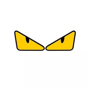 차량 고양이눈 반사 스티커 튜닝 데칼 좌우 세트 자동차스티커튜닝