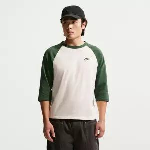 매장정품 나이키 IF0756 323 긴팔 티셔츠 스포츠웨어 클럽 남성 3 4 슬리브 래