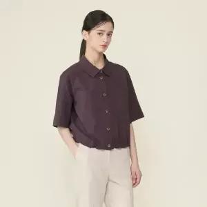 [BCBG]여름 신상 스트링 아웃 포켓 브라우스 b6b4b43765 45 /애플아울렛