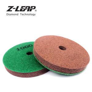 Z-LEAP 10 미리메터 다이아몬드 연마 휠 대리석 연마재 4 인치 인공 돌 버프 디스크 두께