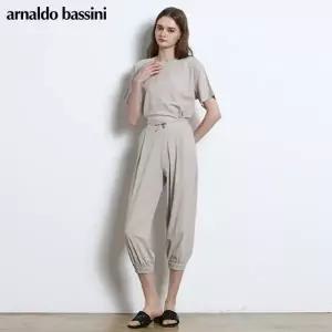 [아날도바시니(ARNALDO BASSINI)] 이지 조거 팬츠 (택가격 58000원)