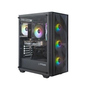 ZOTAC MEK 게이밍 PC 데스크탑, NVIDIA GeForce RTX 5060 8GB GDDR7, AMD Ryzen 5 5500 최대 4.2GHz, 16GB DDR4, 1TB NVMe SSD, 650W 80+ 골드 PSU, WiFi 6E, Windows 11