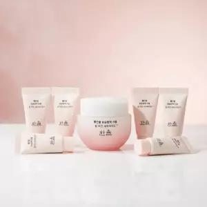 한율 빨간쌀 보습탄력 크림55ml +크림15ml x6개 증정 촉촉탄탄 피부장벽