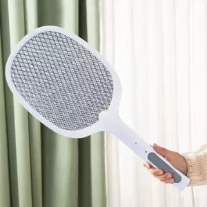 LED 트랩 원버튼 모기채 SWH-100 전자 라켓 휴대용 퇴치 용품 버그킬러 살충기 해충 전기 파리채