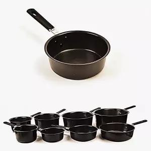 찌개냄비 24.5x7cm 학교 관공서 라면 원룸 자취생 국수 전용 캠핑 자루 9호 손잡이 경질