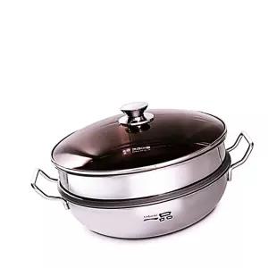 IKWF0027F 키친아트 일품 통3중 스테인레스 24cm 스티머 찜냄비 찜솥