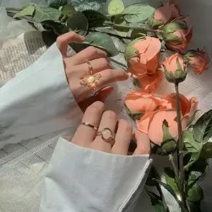 진주 반지 전 패션 스톤 보석 원석 세트 레이어드링 링반지 링세트 13종 ring