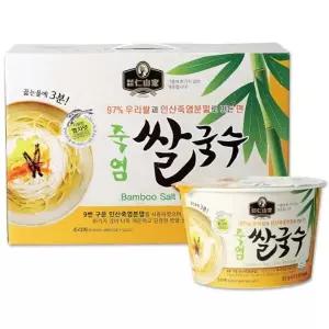 인산가 죽염 쌀국수 92g X 12개 9회 죽염과 우리쌀로 인산가