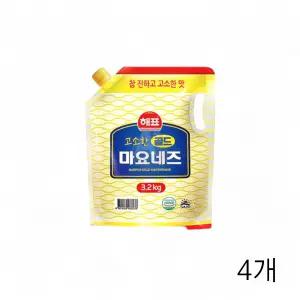 해표 고소한 골드 마요네즈 3.2Kg X 4개 대용량 [BNY87643]