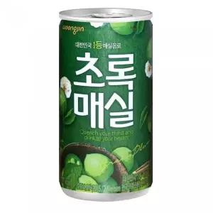 [하프클럽/]초록매실 180ml x 90캔