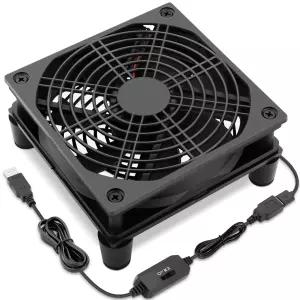 라우터 Xbox PlayStation 수신기 DVR T-Mobile 5G 홈 인터넷 게이트웨이 모뎀 미니 PC용 AmRunJe USB 120mm