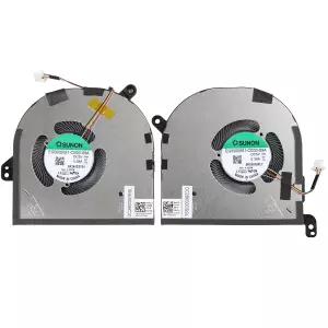 YAEHUYING New CPU+GPU Cooling Fan Replacement for Dell XPS 15 9500 9510 Precision 5550 2020 Year