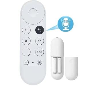 Google Chromecast 리모컨 4K 스노우 스마트 TV 스트리밍 스틱 G9N9N 미디어 플레이어 교체용 음성