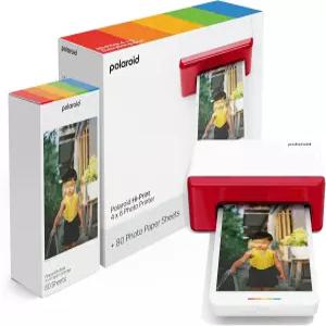 폴라로이드 하이프린트 블루투스 4x6 포토 프린터 페이퍼 번들(80매 포함) 6552