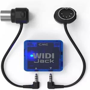 CME WIDI Jack DIN-5 MIDI 케이블 팩 - 5핀 포함 블루투스 인터페이스 모든 장치와 호환 신디사이저 키타
