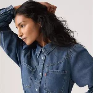 리바이스 LEVI'S 여성 저니 롱슬리브 맥시 드레스 005OK0000 (005OK-0000) 100079456150