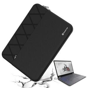 MICROSOFT SURFACE PRO 7+ / 7용 SMATREE 12.3인치 노트북 슬리브 액세서리 포켓이 있는 보호 케이스 YKK 지퍼 특허받은 슈퍼 코너 디자인(E431)