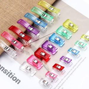20 100PCS 다목적 다채로운 뜨개질 바느질 크로셰 클립 공예 클램프 DIY 블라인딩