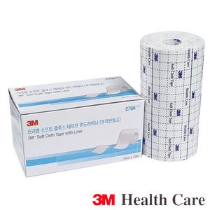 3M 소프트 클로스 테이프 위드라이너 부직반창고 픽스롤 2766 15cm x10m (저알러지 픽싱롤)