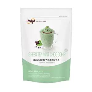메가커피 아임요 그린티민트 초코칩 파우더 800g 1박스 12개 녹차가루