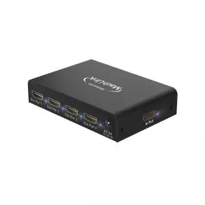 [마하링크] HDMI 2.1 1:4 분배기 8K 60Hz EDID 딥스위치 ML-HS8K4