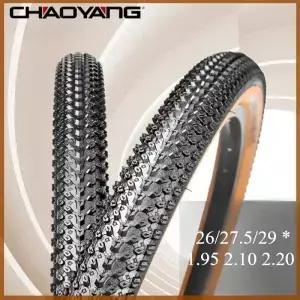 ChaoYang MTB 산악 자전거 타이어 펑크 방지 60TPI 자갈 사이클링 와이어 타입 29x2.1 27.5er 2.2 26x1.95