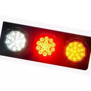 LED테일램프 DEM788J8 3구 12V 미등 데루등 고정식