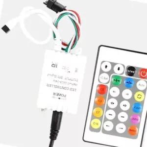 12V24V용 QKI292V2 RGB스노우펄LED바 5M 트렁크 보조등 차량
